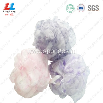 elegant dead skin removal sponge mesh soap holder